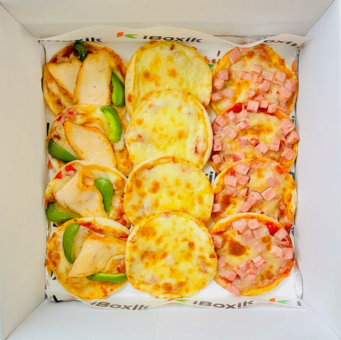 Mini pizza iBoxík 12 ks - nové druhy!